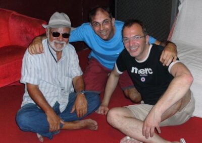 Lysias Enio, Stephan Hitzelberger und Hans Limburg